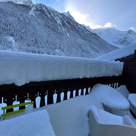 Mont Blanc View Apt In The Heart Of Chamonix Kültér fotó